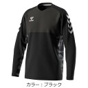 ヒュンメル(hummel) ロングスリーブプラクティスシャツ シャツ (23aw) ブラック HAP7176-90