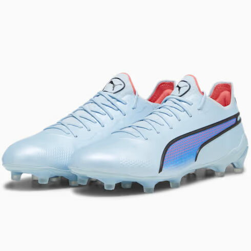 プーマ puma サッカー スパイク キング アルティメット FG AG Silver Sky-PUMA Black-Fire Orchid 天然芝・人工芝用 10756302