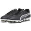 プーマ (puma) サッカー スパイク キング プロ HG (24ss) 固い土/人工芝用 ブラック×ホワイト 107567-01