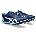 アシックス (asics) 陸上スパイク HEATFLAT 12 種目全般・長距離・跳躍 ユニセックス (24ss) ブルー ホワイト スタンダードラスト 10...