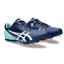 アシックス (asics) 陸上スパイク HEATSPRINT 13 短距離 長距離 ハードル 跳躍種目 ユニセックス (24ss) ブルー ホワイト スタンダ...