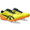 アシックス (asics) 陸上スパイク HEATSPRINT 13 短距離 長距離 ハードル 跳躍種目 ユニセックス (24ss) イエロー スタンダードラス...