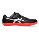 アシックス (asics) 陸上スパイクシューズ THROW PRO 3 ハンマー 円盤 砲丸 (25ss) ブラック×ピュアシルバー 1093A215-001