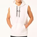 オークリー (Oakley) トレーニングウエア Enhance Lt Fleece Ns Hoody 1.0 ノースリーブフーディー (24ss) ホワイト FOA406292-100【mkd】【OUTsale】【SS2506】(4)