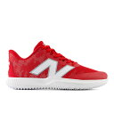 ニューバランス (New Balance) 野球 ターフシューズ トレーニングシューズ トレシュー フューエルセル 4040 v7 (24ss) レッド 2E T4040TR7-2E