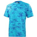 アンブロ (umbro) サッカー ウエア 半袖Tシャツ UK CAMOプラクティス ショートスリーブシャツ ターコイズブルー UBS7747-TQBU