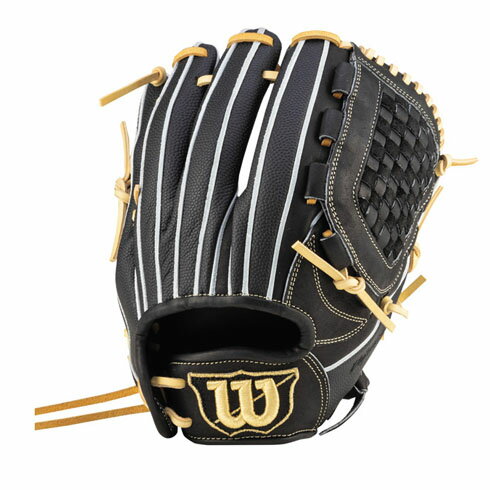 ウィルソン (Wilson) 少年野球 軟式グローブ グラブ D-MAX DUAL デュアル オールラウンド用 ジュニア (24ss) ブラックSS サイズ10.75 WBW101826