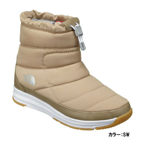 ザ・ノースフェイス(THE NORTH FACE) シューズ ヌプシトラクション ライトモック ミックスグレー×ホワイト スリッポン （17aw）（nf51792）【SS2206】【決算P10】