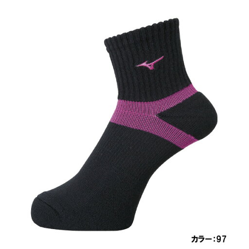 【クロネコゆうパケットOK】ミズノ(mizuno) バレーボール ショートソックス ユニセックス (継続) ブラック×ベリーピンク V2MX800297 【クロネコゆうパケットOK】ミズノ(mizuno) バレーボール ショートソックス ユニセックス (継続) ブラック×ベリーピンク V2MX800297