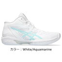 アシックス(asics) GELHOOP V15 バスケットボールシューズ(23aw) White/Aquamarine 1063A063-103