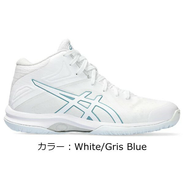 アシックス(asics) LADY GELFAIRY 8 バスケットボールシューズ(23aw) White/Gris Blue TBF403-107