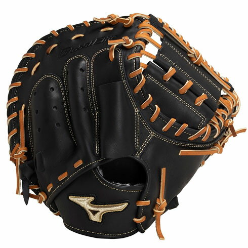 ミズノ(mizuno) 一般軟式野球 グローバルエリート 號SAKEBI Compact【捕手用：M-R型】(24ss) 軟式グラブ 軟式グローブ ブラック×コルク 1AJCR30410-0949【BBP10】