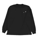 ジャックウルフスキン (jackwolfskin) アウトドアウエア 長袖シャツ ポーインポケット ロングスリーブ Tシャツ メンズ (24aw) ブラック 5...