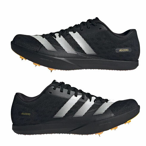 アディダス (adidas) 陸上 走幅跳用スパイク アディゼロ ロングジャンプ (24aw) ブラック ID0300