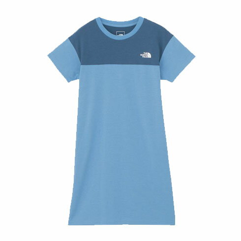 ザ・ノース・フェイス (THE NORTH FACE) アウトドア ウエア ショートスリーブブロックドワンピースクルー レディース (24ss) ブルー NTW...