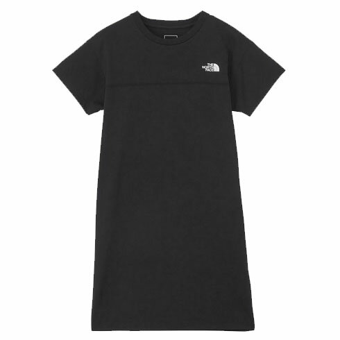 ザ・ノースフェイス (THE NORTH FACE) アウトドア ウエア ショートスリーブブロックドワンピースクルー レディース (24ss) ブラック NTW32490-K