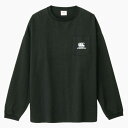 カンタベリー (CANTERBURY) アウトドアウェア 長袖Tシャツ ロングスリーブヘビークルーポケットティー ユニセックス (24aw) ブラック RA44617-19【mkd】【OUTsale】【SS2506】