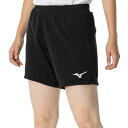 ミズノ(mizuno) バレーボールウエア ゲームパンツ レディース ショートパンツ 短パン (24ss) ブラック V2MBB20309