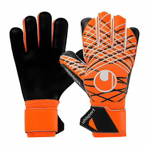 ウールシュポルト (uhlsport) サッカー キーパーグローブ ソフトレジスト+ (24aw) フローオレンジxホワイトxブラック サイズ7-9 1011344-01
