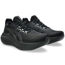 アシックス (asics) ランニングシューズ GEL-NIMBUS 27 メンズ (25ss) ブラック グレー 25.5-28.0cm 1011B958-0...