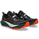 アシックス (asics) トレイルランニングシューズ GEL-Trabuco 13 (25ss) ブラック オレンジ スタンダードラスト 25.5-28.0c...