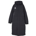 スボルメ (svolme) サッカー ウエア アウター ロングコート 発熱中綿ベンチコート (24aw) ネイビー L-XL 1243-31104-032