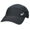 アシックス (asics) ランニングアクセサリー キャップ 帽子 RUNNING LIGHT WOVEN CAP (25ss) ブラック 3013B124-001