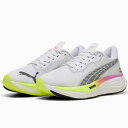 プーマ (puma) ランニングシューズ ヴェロシティ ニトロ 3 EKIDEN 駅伝 レディース (25ss) ホワイト イエロー 23.5-25.0cm 3...