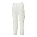 ミズノ(mizuno) 野球ウエア アウター 発熱素材 MCライン ブレスサーモ裏地ウォーマーパンツ ユニセックス (24aw) ホワイト 32MFB63102