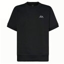 オークリー (Oakley) アウトドアウエア 半袖トップス Foundational Fleece S/S Crew 1.0 メンズ (25ss) ブラック S-L フリース FOA407644-02E【mkd】【OUTsale】【SS2506】