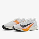 ナイキ (NIKE) ランニングシューズ ライバル フライ 4 メンズ (24aw) ホワイト オレンジ オフセット8mm FV6040-101