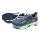 ミズノ (MIZUNO) ランニングシューズ ウエーブライダー28 レディース (25ss) グレー 23.5-25.0cm 2E相当 J1GD2403-71 ...