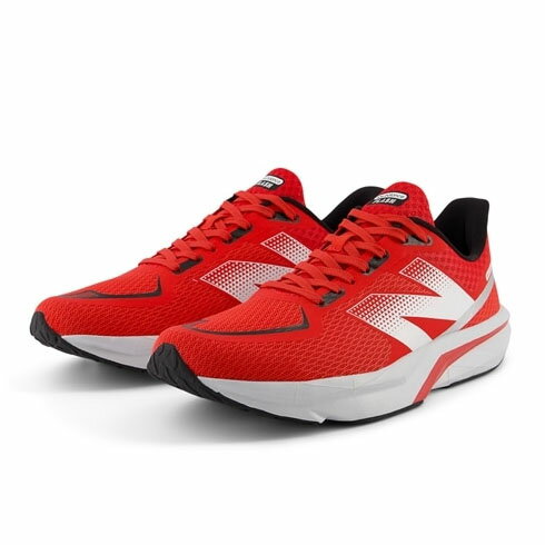 ニューバランス (newbalance) ランニングシューズ DynaSoft Flash v7 RD7 ダイナソフト メンズ (24aw) レッド 25.0cm-27.5cm MFLSHRD7D MFLSHRD7-D