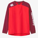 カンタベリー (canterbury) ラグビー トレーニングウエア プラクティスシャツ プラシャツ プラクティスプルオーバー メンズ (24aw) レッド 4...