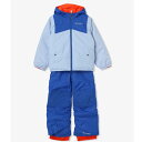 コロンビア (Columbia) アウトドアウェア ダブルフレーク2 セット ジュニア リバーシブル (24aw) ブルー 雪遊び スキー 上下セット XXS-...