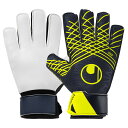 ウールシュポルト(uhlsport) サッカー プレディクション スターターソフト キーパーグラブ (25ss) ネイビーxイエロー 101133801【LPP...