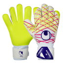 ウールシュポルト (uhlsport) サッカー キーパーグローブ プレディクション ソフト メニャン ホワイト 5-6 1011393-01