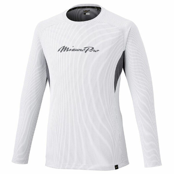 ミズノ (MIZUNO) 野球 ウエア ミズノプロ 長袖Tシャツ ドライエアロフローKUGEKIロングTシャツ (25aw) ..