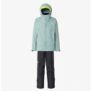 ヘリーハンセン (HELLY HANSEN) アウトドア アウター ヘリーレインスーツ ユニセックス (25ss) ミスティグレー 上下セット 雨具 レインコー...
