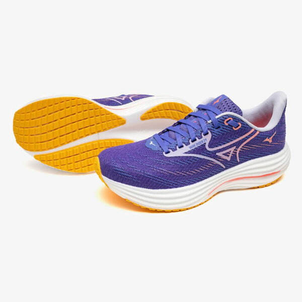 【送料無料】デイリーランニングモデル。 ミズノ (MIZUNO) ランニングシューズ ウエーブライダー29 SW レディース (25aw) パープル 23.5-25.0cm 4E相当 スーパーワイド J1GD250627