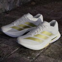 アディダス (adidas) ランニングシューズ アディゼロ ボストン 13 / Adizero Boston 13 レディース (25aw) ホワイト×ゴール...