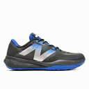 ニューバランス (newbalance) テニス シューズ 796v4 Omni メンズ (25aw) ブラック×ブルー 26.0-28.0cm 4E オムニ ...