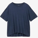 ザ・ノース・フェイス (THE NORTH FACE) アウトドアウエア ショートスリーブラウンドヘムビッグティー レディース (25ss) アーバンネイビー M-L NTW32542-UN