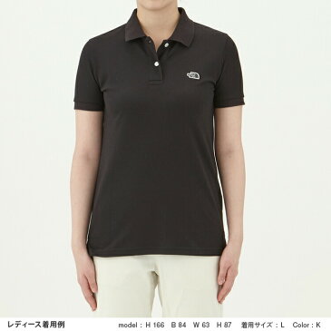 ザ・ノースフェイス(THE NORTH FACE)ショートスリーブマキシフレッシュポロ（レディース）S/S MAXIFRESH Polo(18ss) ホワイトNTW21842-W