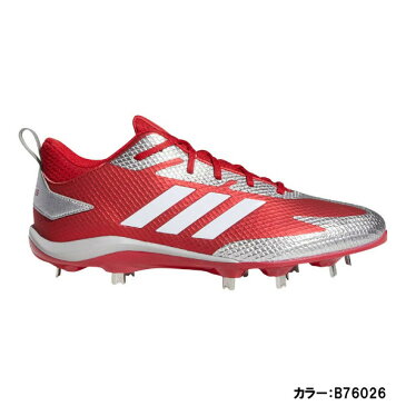 アディダス(adidas) アディゼロ スタビル LOW スパイク 一般 (19ss) パワーレッド×クリスタルホワイト S16×シルバーメット b76026