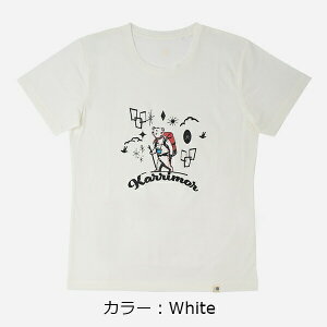 カリマー(karrimor) illustration T vol2 (woman) Tシャツ レディース (19SS) ホワイト 2382-White【SS230350】【決算P10】