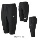 ミズノ(MIZUNO) クロス七分パンツ パンツ (19ss) ブラック 62JD900309【P8T】【決算P10】【SS2506】
