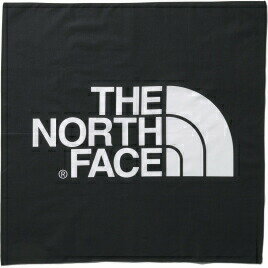 ノースフェイス タオル ザ・ノースフェイス(THE NORTH FACE)ロゴバンダナ(19ss) ブラック 53cm×53cm NN21901-K【決算P10】【SS2403】