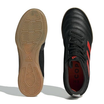 アディダス(adidas)フットサル/サッカーシューズ コパ 19.3 IN サラ J ジュニア (19aw) コアブラック/ハイレゾレッド S18/シルバーメット インドア用 F35448【P10】