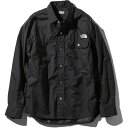 ザ ノースフェイス(THE NORTH FACE) ロングスリーブヌプシシャツ L/S Nuptse Shirt ユニセックス (23ss) ブラック NR11961-K【SS2403】